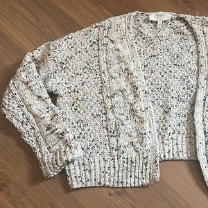 Jessica Simpson Open Front Knit Cardigan
